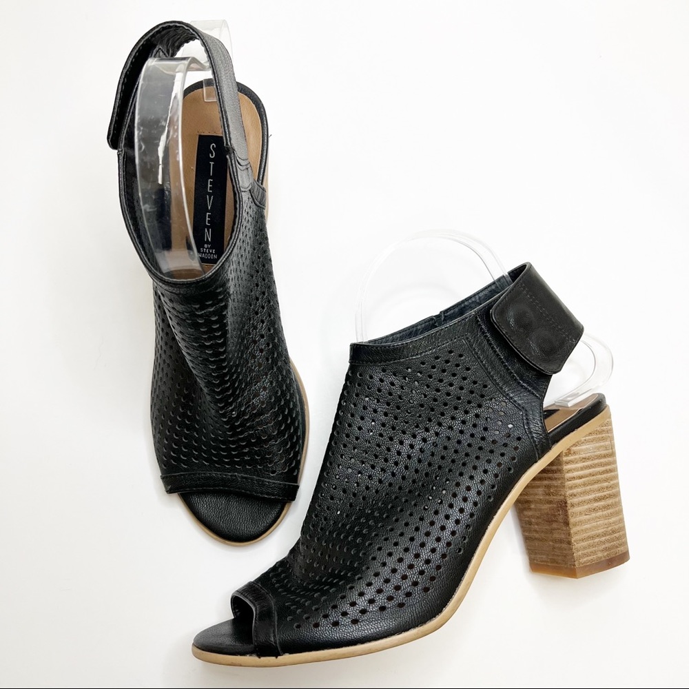 Steven by Steve Madden Leather Suzy Heels